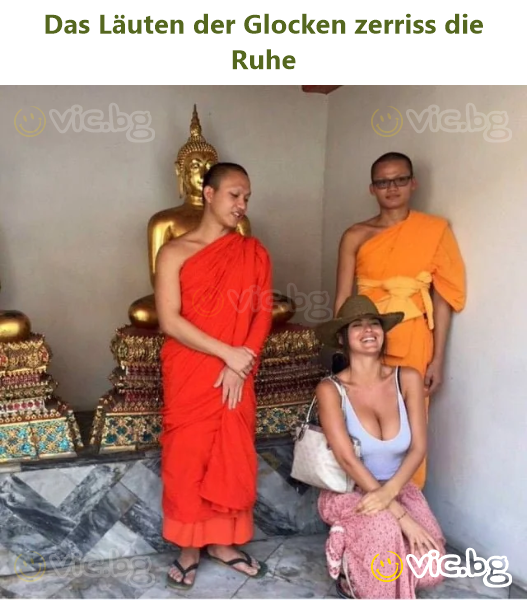 Das Läuten der Glocken zerriss die Ruhe