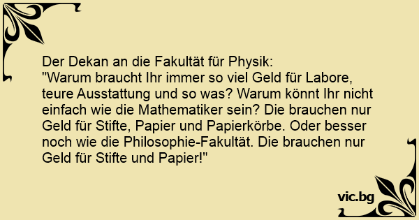 Witze physik