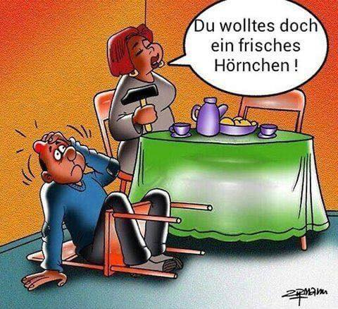 Du wolltes doch ein frisches Hörnchen !