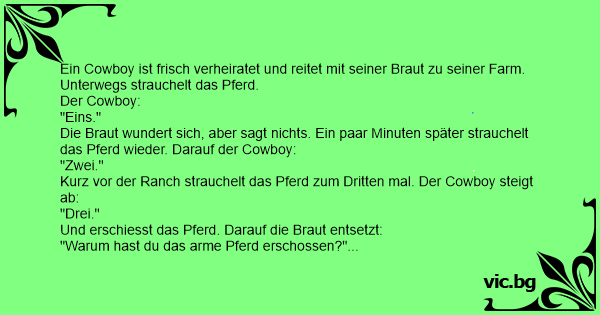 34+ Lustige sprueche wilder westen , Ein Cowboy ist frisch verheiratet und reitet mit seiner Braut zu seiner Farm. Unterwegs