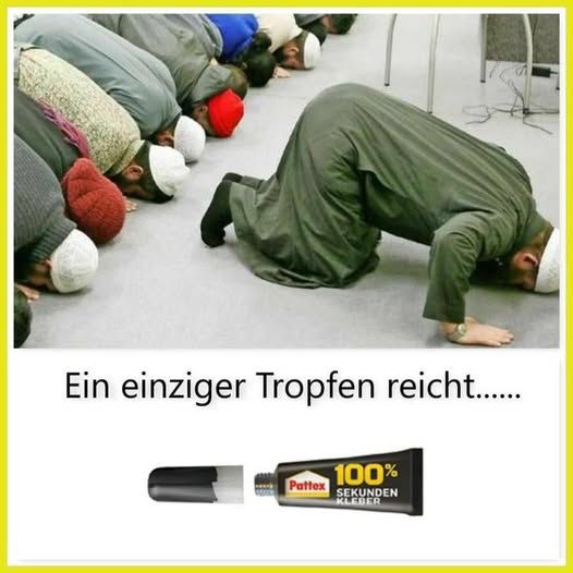Ein einziger Tropfen reicht......