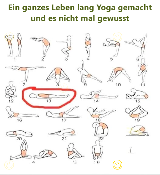 Ein ganzes Leben lang Yoga gemacht und es niсhт mal gewusst