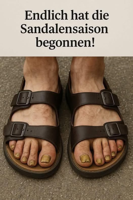 Endlich hat die Sandalensaison begonnen!