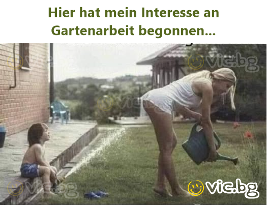 Hier hat mein Interesse an Gartenarbeit begonnen...