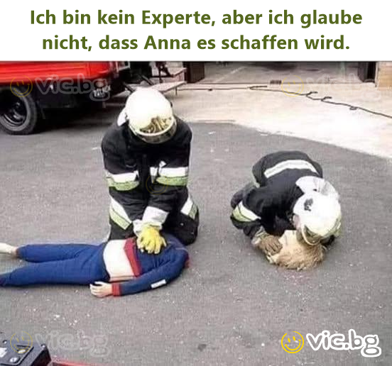 Ich bin kein Experte, aber ich glaube niсhт, dass Anna es schaffen wird.