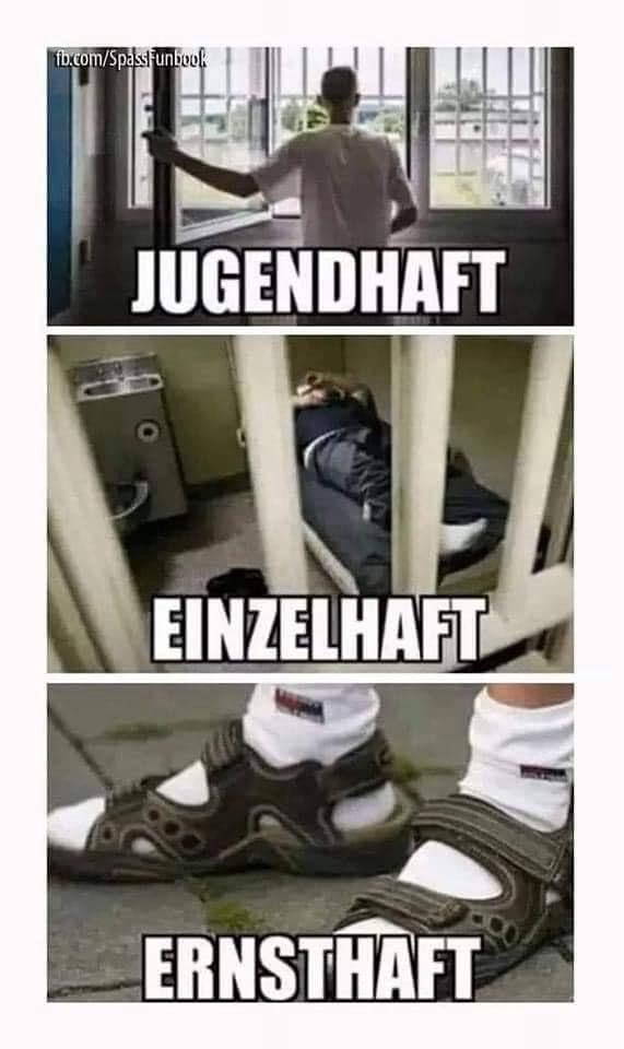 Jugendhaft,einzelhaft,ernsthaft