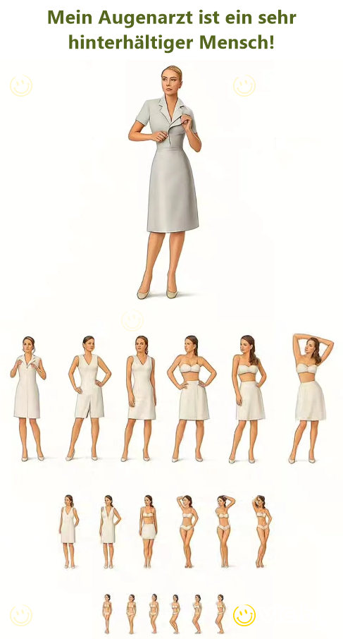 Mein Augenarzt ist ein sehr hinterhältiger Mensch!