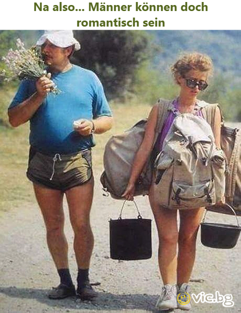 Na also... Männer können doch romantisch sein