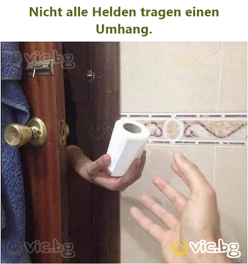 Niсhт alle Helden tragen einen Umhang.