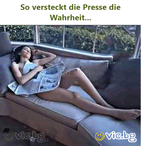 So versteckt die Presse die Wahrheit...