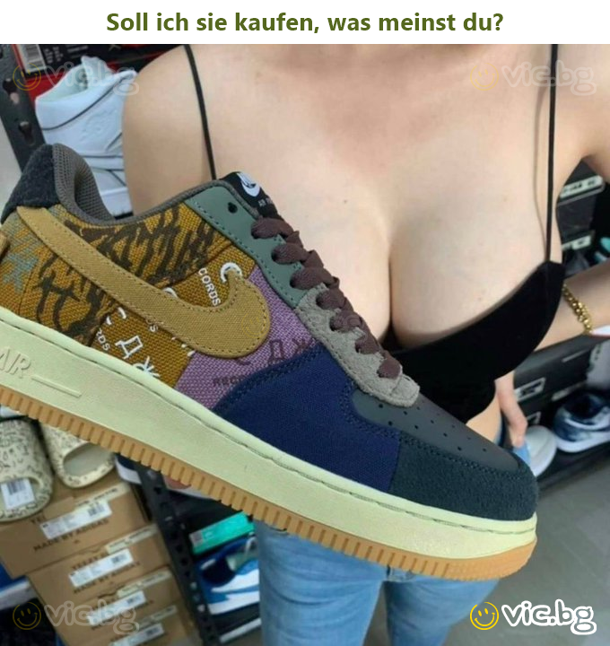 Soll ich sie kaufen, was meinst du?