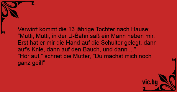 Ist geil mutti Mutti Ist