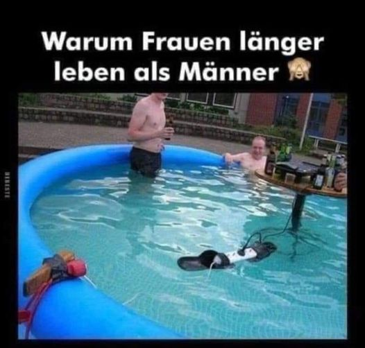 Warum Frauen länger leben als Männer