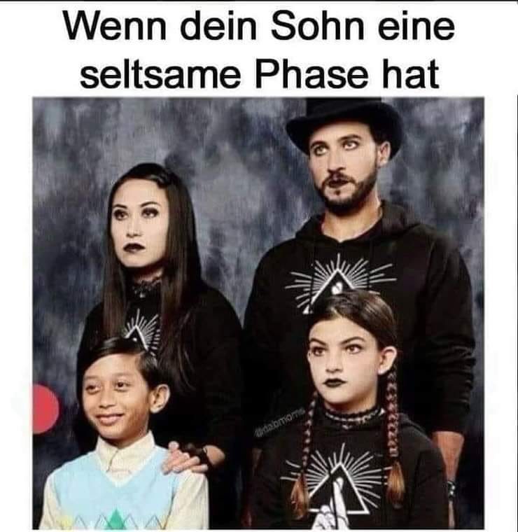 Wenn dein Sohn eine seltsame Phase hat