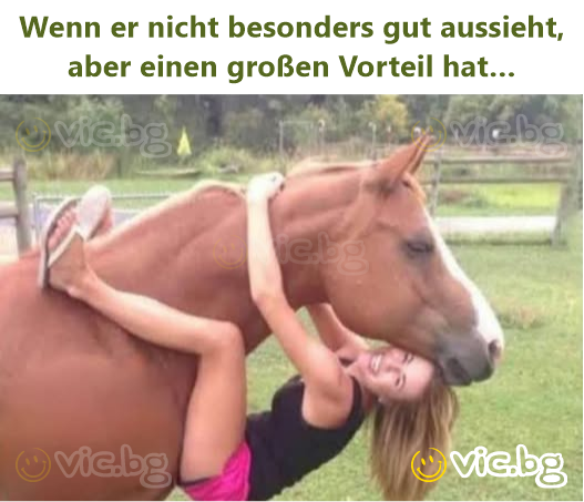 Wenn er niсhт besonders gut aussieht, aber einen großen Vorteil hat…