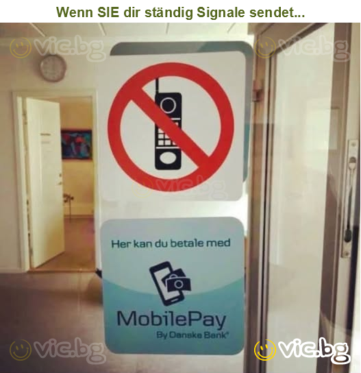 Wenn SIE dir ständig Signale sendet...