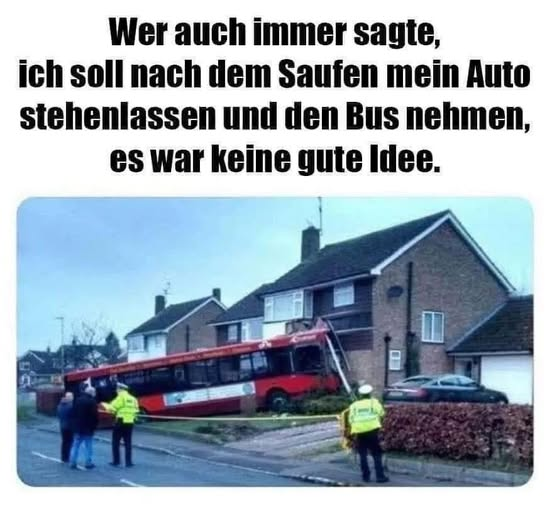 Wer auch immer sagte, ich soll nach dem Saufen mein Auto stehenlassen und den Bus nehmen, es war keine gute Idee.