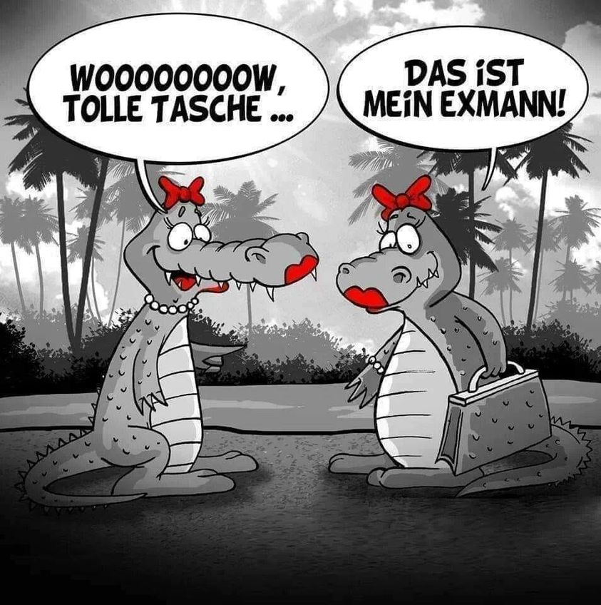 Woooow, tolle tasche ... Das ist mein exmann!