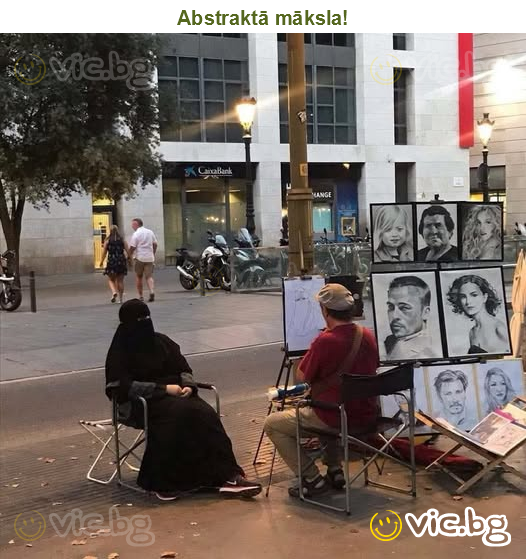 Abstraktā māksla!
