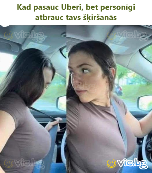 Kad pasauc Uberi, bet personīgi atbrauc tavs šķiršanās