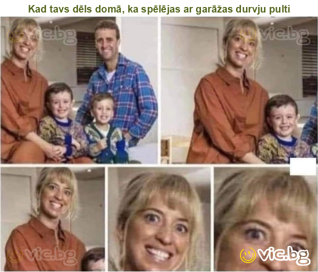 Kad tavs dēls domā, ka spēlējas ar garāžas durvju pulti