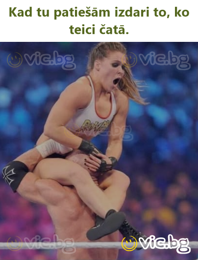 Kad tu patiešām izdari to, ko teici čatā.