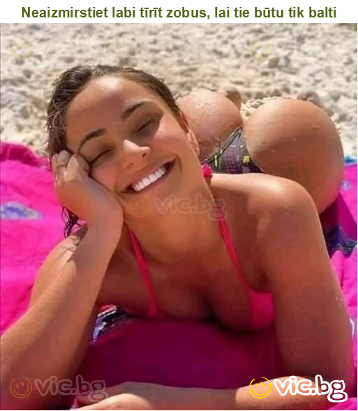 Neaizmirstiet labi tīrīt zobus, lai tie būtu tik balti