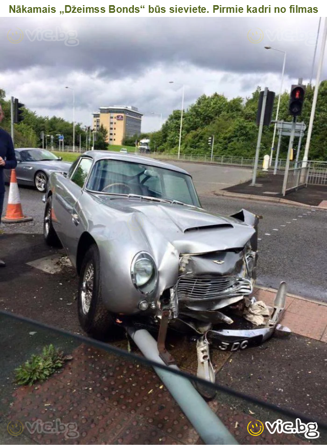 Nākamais „Džeimss Bonds“ būs sieviete. Pirmie kadri no filmas