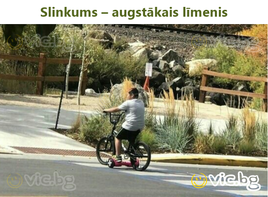 Slinkums – augstākais līmenis