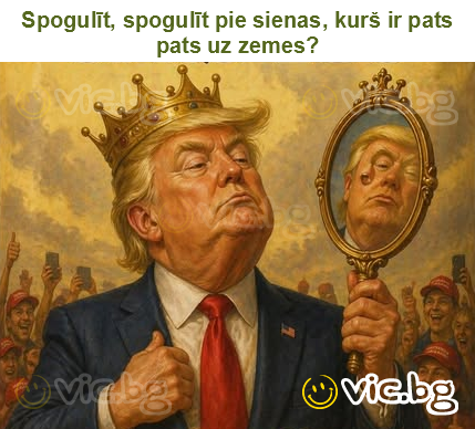 Spogulīt, spogulīt pie sienas, kurš ir pats pats uz zemes?