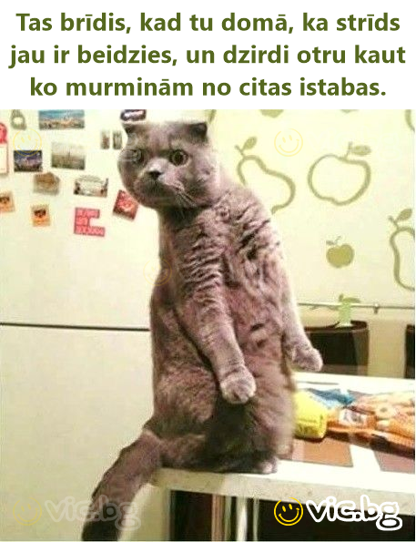 Tas brīdis, kad tu domā, ka strīds jau ir beidzies, un dzirdi otru kaut ko murminām no citas istabas.