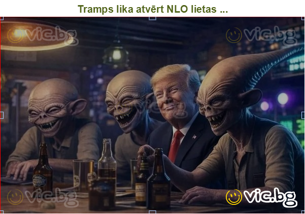 Tramps lika atvērt NLO lietas ...
