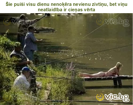 Šie puiši visu dienu nenoķēra nevienu zivtiņu, bet viņu neatlaidība ir cieņas vērta