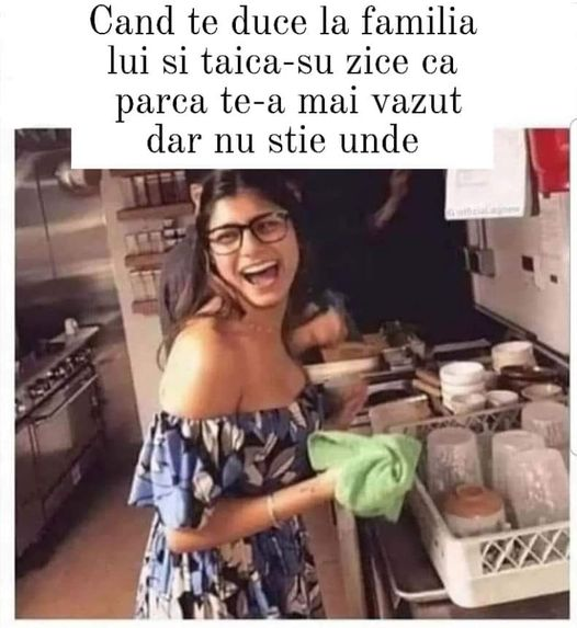 Cand te duce la familia lui si taica-su zice ca parca te-a mai vazut dar nu stie unde