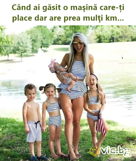 Când ai găsit o maşină care-ți place dar are prea mulţi km...