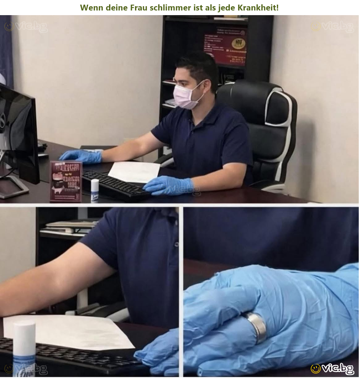 Când soția ta e mai înfricoșătoare decât orice boală!