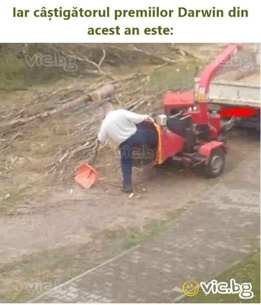 Iar câștigătorul premiilor Darwin din acest an este: