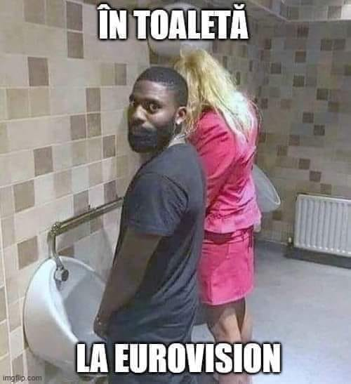 In toaletã la eurovision
