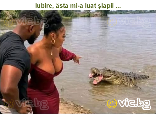 Iubire, ăsta mi-a luat șlapii ...