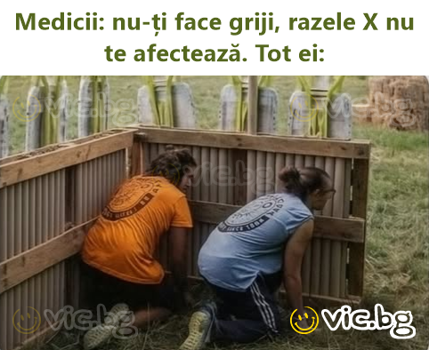 Medicii: nu-ți face griji, razele X nu te afectează. Tot ei: