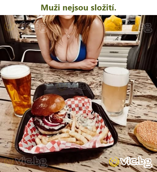Muži nejsou složití.