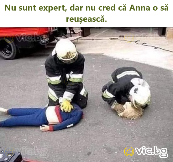 Nu sunt expert, dar nu cred că Anna o să reușească.
