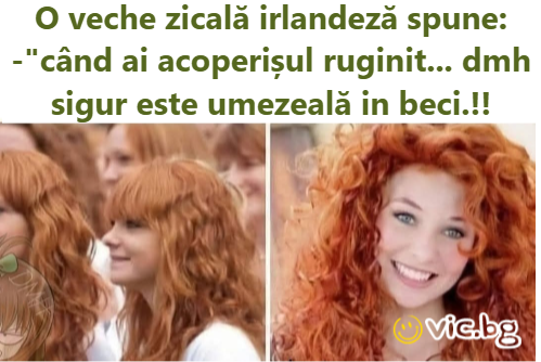O veche zicală irlandeză spune: -