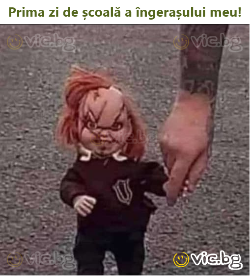 Prima zi de școală a îngerașului meu!