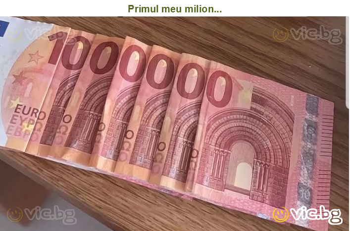 Primul meu milion...