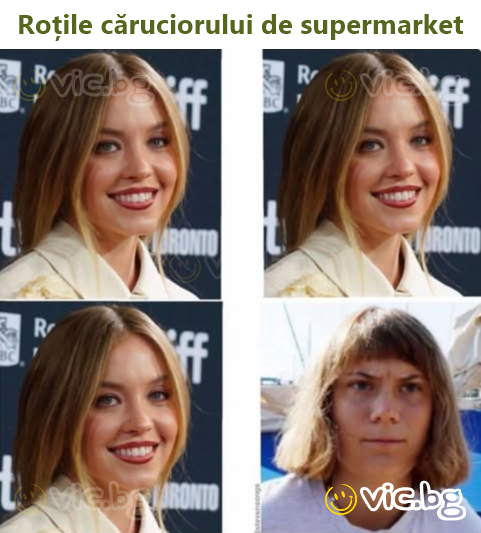 Roțile căruciorului de supermarket