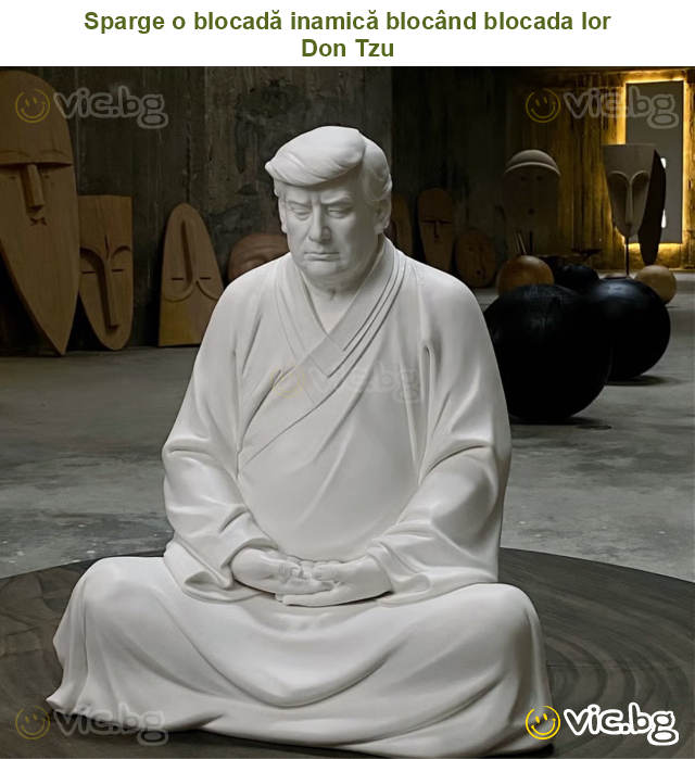 Sparge o blocadă inamică blocând blocada lor
Don Tzu