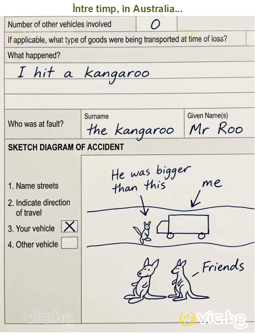 Între timp, în Australia...