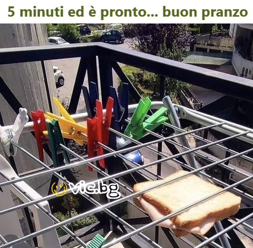 5 minuti ed è pronto... buon pranzo