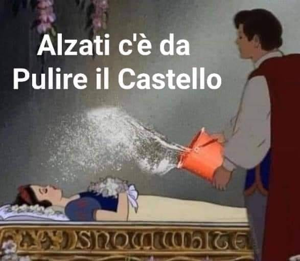 Alzati c'è da Pulire il Castello